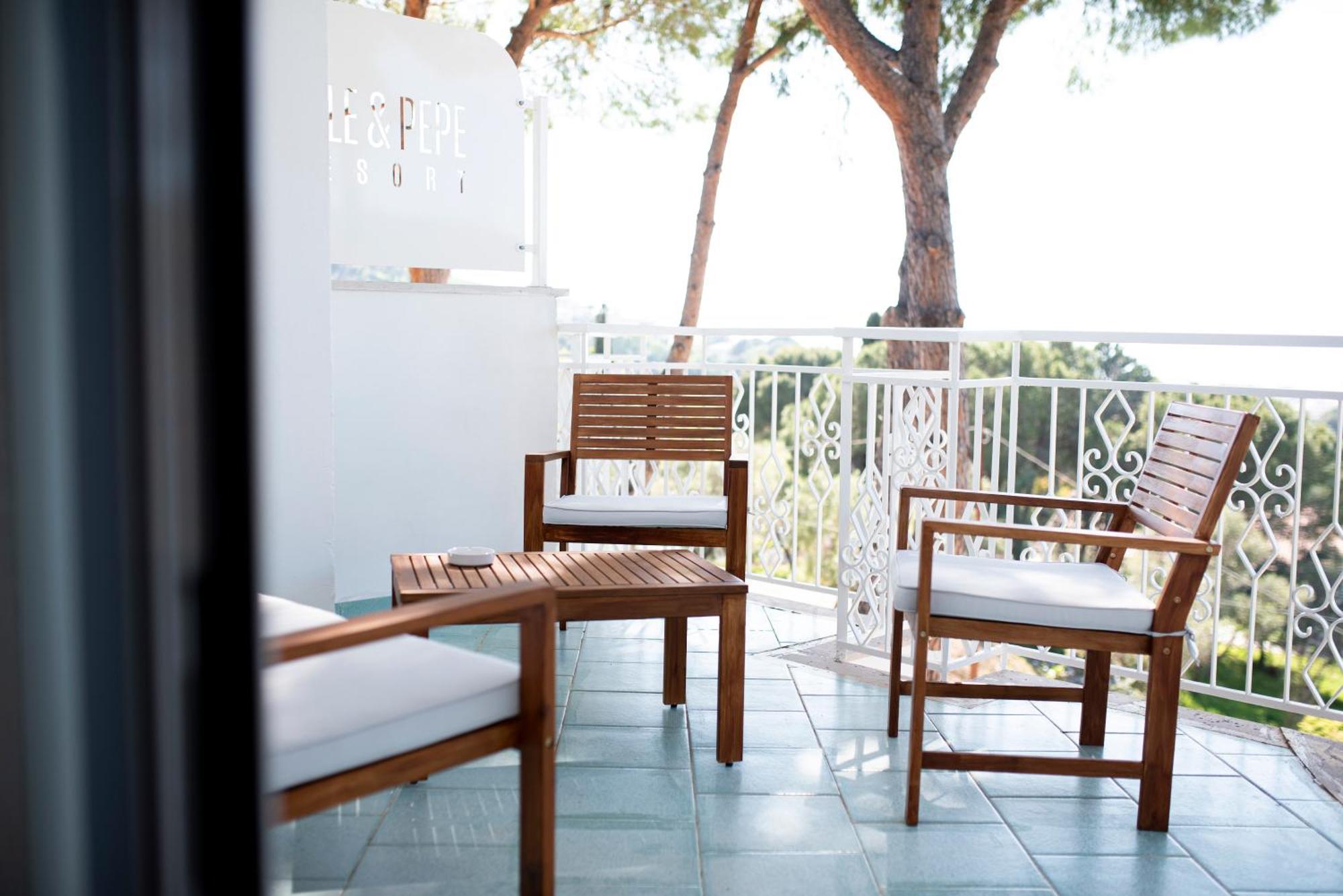 Sole & Pepe Apartment Santa Maria di Castellabate Luaran gambar